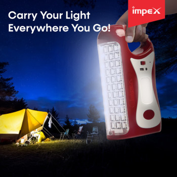 Impex IL 702 4500mAh Rechargeable LED Emergency Lantern