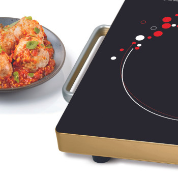 Impex IR 2703 Infrared Cooktop with 3 Cooking Mode &  Overheat Protection