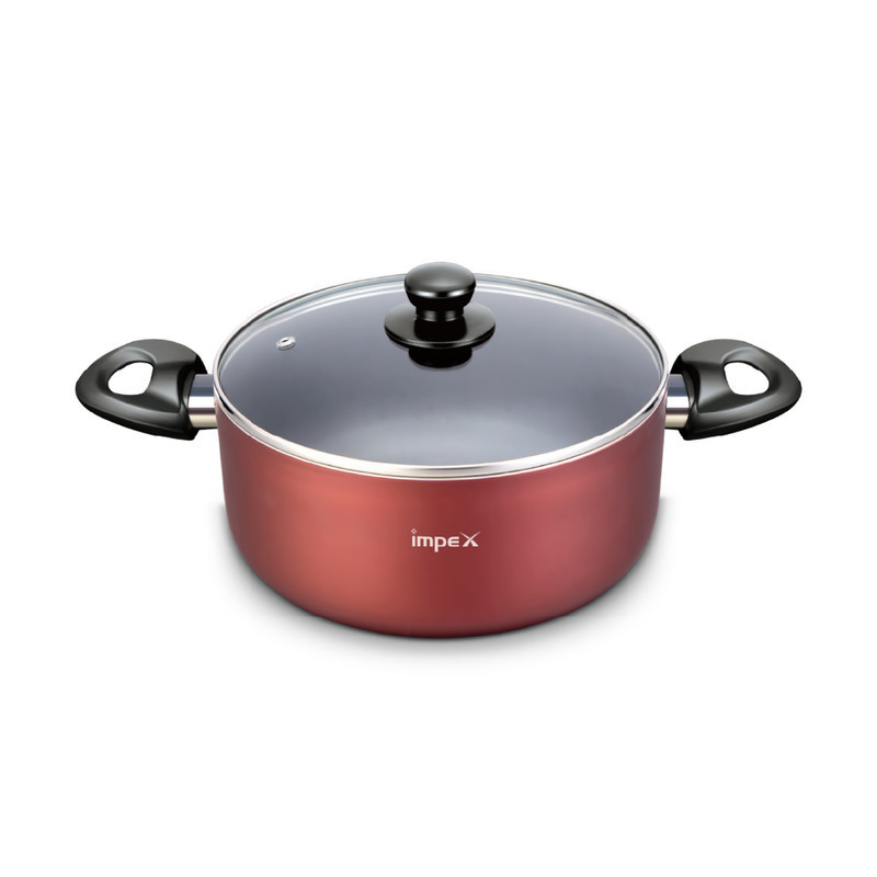 Impex ISP 3213 10 liter Non-Stick Biriyani Pot with Induction Base