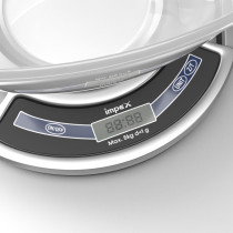 Impex KS 01 Bowl Electronic Kitchen Scale with Tare function