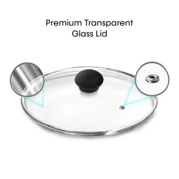 Impex KUK 7 7Pcs Non-stick Cookware Set with Uniform Heat Distribution Technology