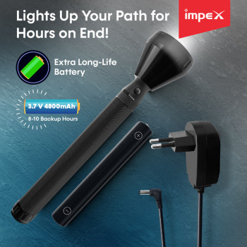 Impex LUMIN X6 Rechargeable 5 W Cree LED Flashlight