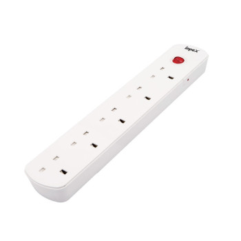 Impex PS 7405 3m Power Socket with Overload Protector