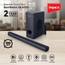 Impex SB 6000 2.1 Wireless Subwoofer Soundbar Beat Beam