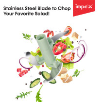 Impex MS 400 ml Mini Slicer with  Stainless Steel Sharp Blades