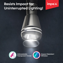 Impex LUMIN C3 3SC 3000mAh Rechargeable LED Flashlight