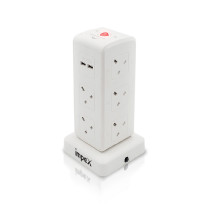 Impex PS 7406 Multiple Cord Extension Set with Overload Protection