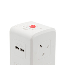 Impex PS 7406 Multiple Cord Extension Set with Overload Protection