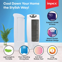 Impex TWISTER PRO Tower Fan with  170 w