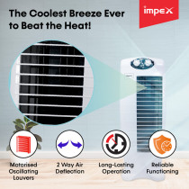 Impex TWISTER PRO Tower Fan with  170 w