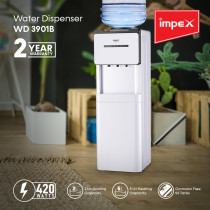 Impex WD 3901B Water Dispenser featuring Compressor Cooling System