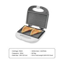 Impex SW 3601 2 Slice Sandwich Maker featuring Power and Ready Light