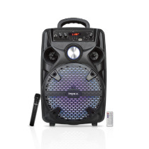 Impex Party Anywhere: Trolley Speaker with LED Display, TWS, Wireless Mic, and Rechargeable Battery for Ultimate Portable Entertainment(TS 4001A,  2400MAh)