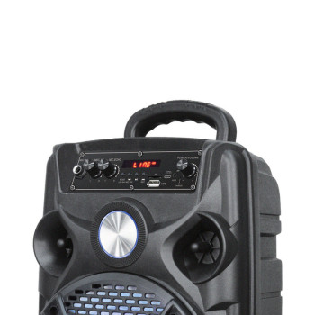 Impex Party Anywhere: Trolley Speaker with LED Display, TWS, Wireless Mic, and Rechargeable Battery for Ultimate Portable Entertainment(TS 4001A,  2400MAh)