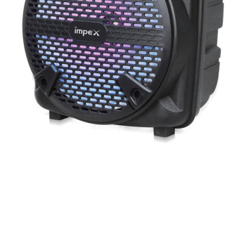 Impex Party Anywhere: Trolley Speaker with LED Display, TWS, Wireless Mic, and Rechargeable Battery for Ultimate Portable Entertainment(TS 4001A,  2400MAh)
