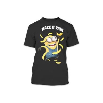 Cartoon anime figure despicable me minions clothes unisex adult t shirts top