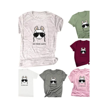 Cartoon Printed Tshirt YellowBlack