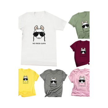 Cartoon Printed Tshirt YellowBlack