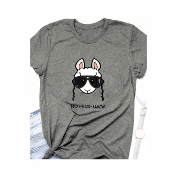 Cartoon Printed Tshirt YellowBlack