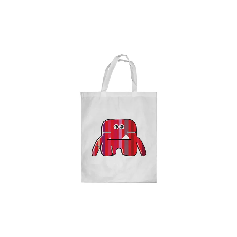Cartoons Printed Shopping Bag White N20767110A