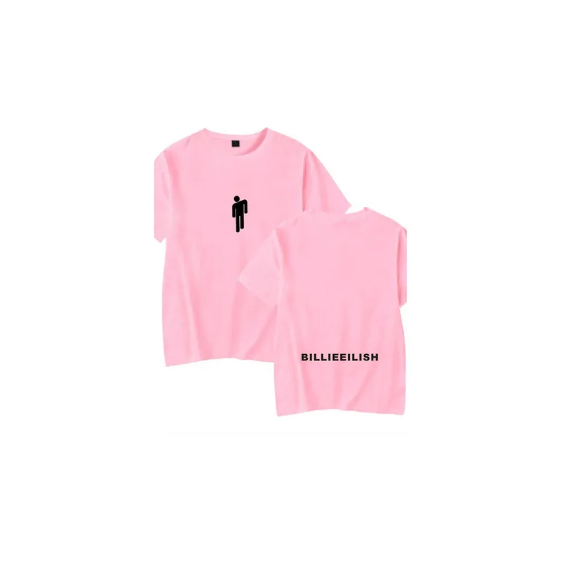 Casual Round Neck Tshirt Pink