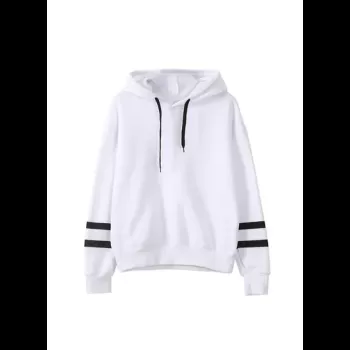 Casual Trendy Hoodie White