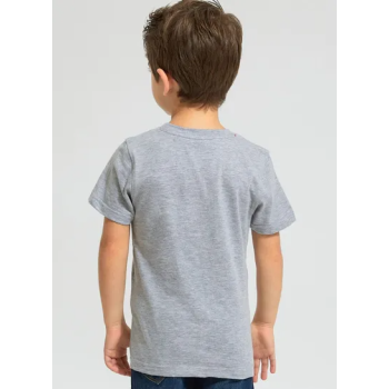Cocomelon Kids Favorite Cute Children's top Summer Short Sleeve Outfit Cotton Casual Outdoor Grey TShirt