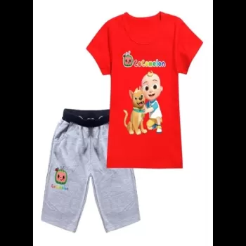 Cocomelon Set Red Tshirt...