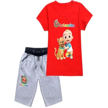 Cocomelon Set Tshirt and Short For Kids