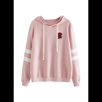 Embroidery Patch Rose Pink...