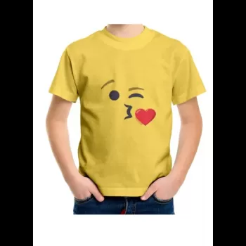 Emoji Printed Cute Kids...