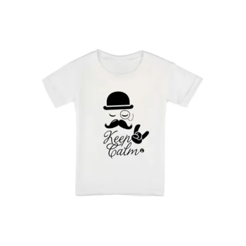 Bp English Phrases Printed T-Shirt White