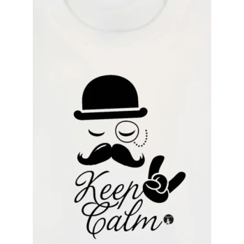 Bp English Phrases Printed T-Shirt White