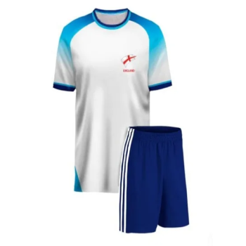 England Football Jersey Set For Kids And Adults