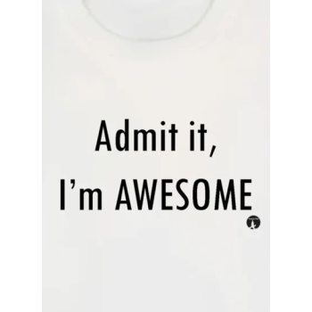 Bp English Phrases Printed T-Shirt, White