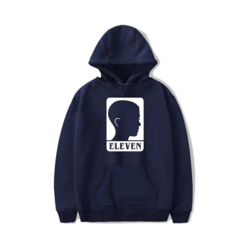 Fashion Stranger Things Printing Thickening Casual Pullover Hoodie Tops Dark Blue N42373336V