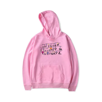 Fashion Stranger Things Printing Thickening Casual Pullover Hoodie Tops Dark Blue N42373420V