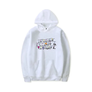 Fashion Stranger Things Printing Thickening Casual Pullover Hoodie Tops Dark Blue N42373420V