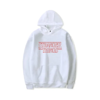 Fashion Stranger Things Printing Thickening Casual Pullover Hoodie Tops Red N42373385V