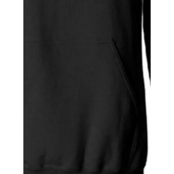 Fortnight Printed Cotton Hoodie Black/White