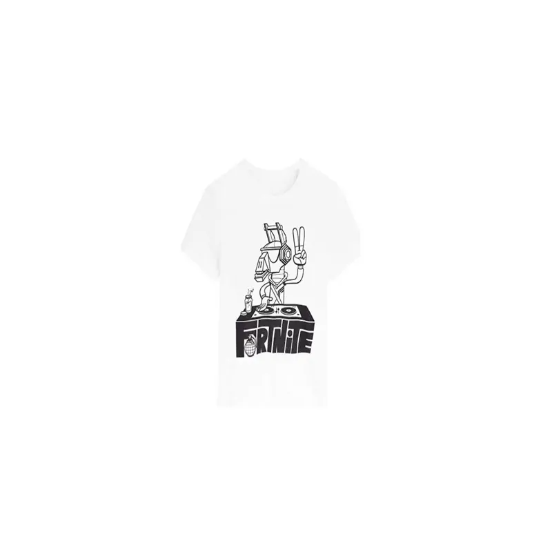 Fortnite Disc Alien Drawing Printed T-Shirt For Kids And Adult