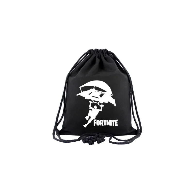 Fortnite Drawstring Gym Sackpack, Black/White, N29145785A