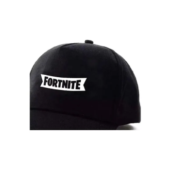 Fortnite Printed Cap, Black/White, N33881355V