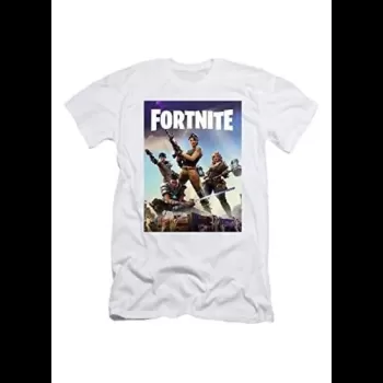 Fortnite White Crew Neck...