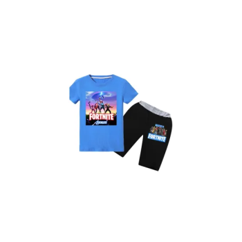Fortnite Short Sleeved T-Shirt And Short Set For Kids