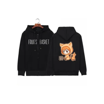Fruit Basket Sohma Kyo Anime Cartoon Print Harajuku Graphic Kawaii Hoodie For Unisex Adult