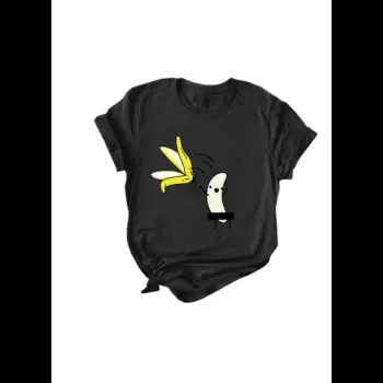 Funny Cartoon Short Sleeve...