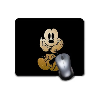 Funny Micky Mouse B Character Choices Printed Mouse Pad Multicolor