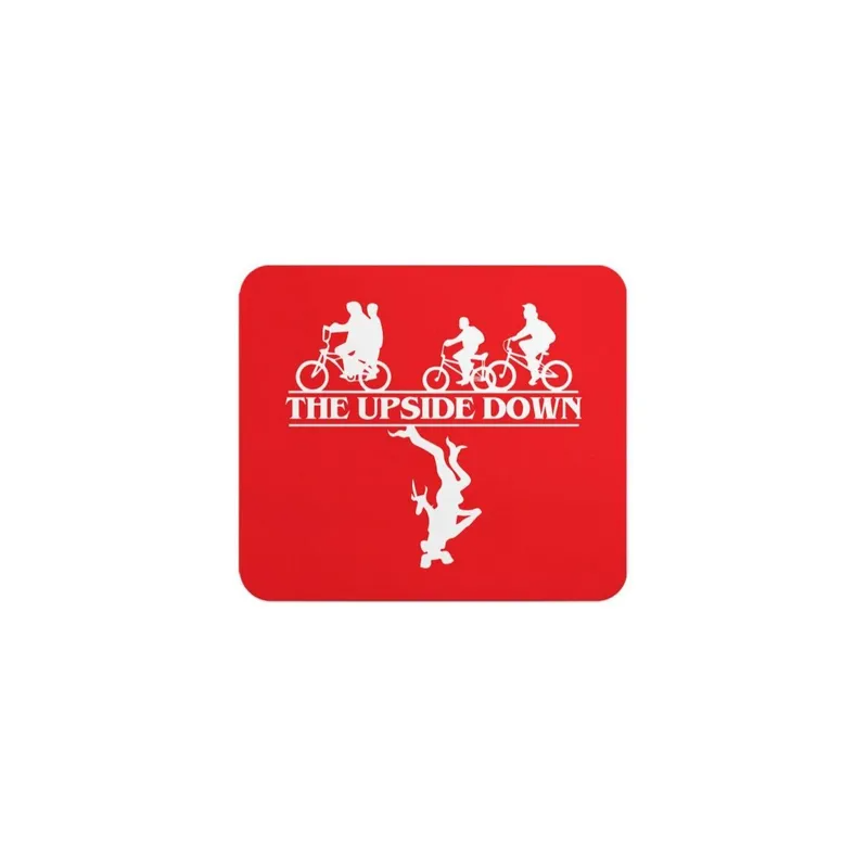 Funny Stranger Things Printed Mouse Pad Choice Multicolor