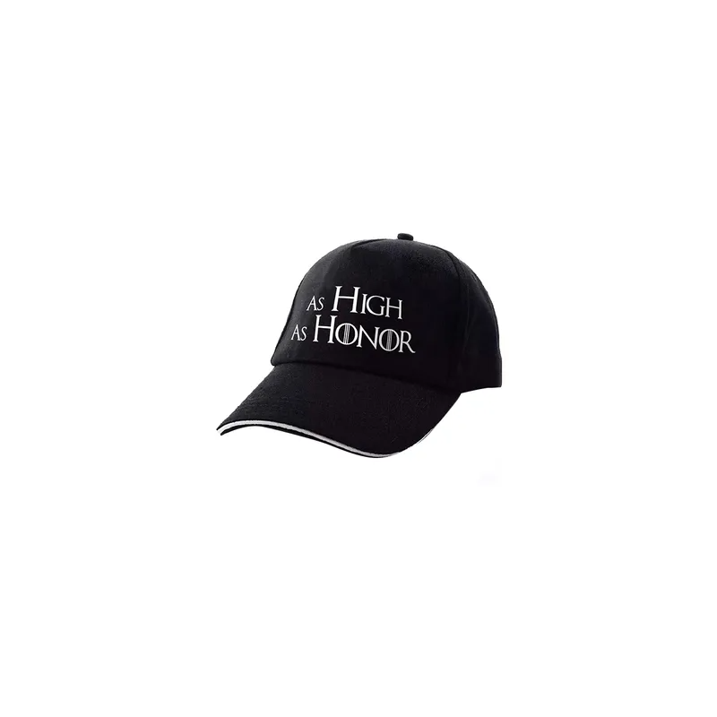 Game Of Thrones Pattern Cap Black